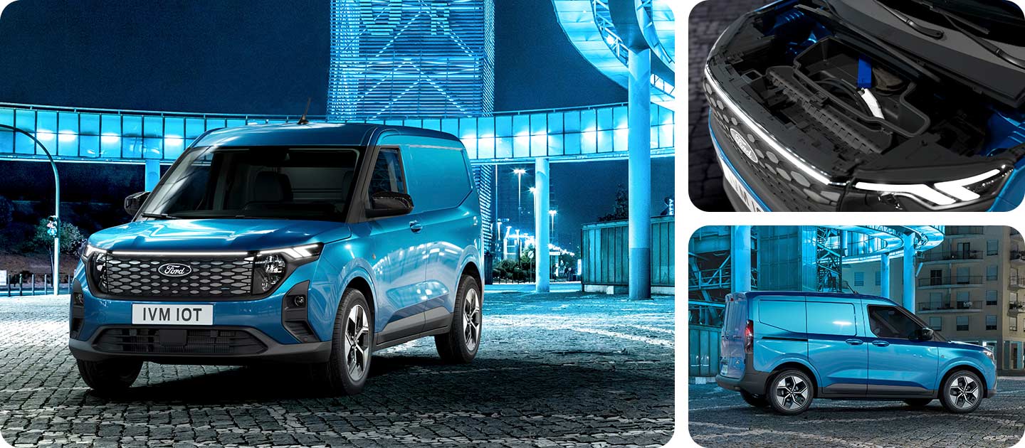 ford e_transit_courier eu Large_Gallery_Card_EXTERIOR_01 16x7 1440x630 front view side view frunk detail